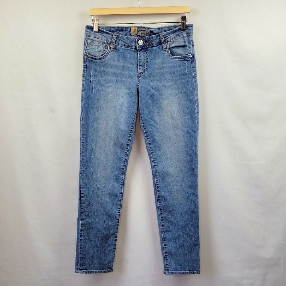 Kut from the Kloth Straight Leg Jeans Light Wash Size 6